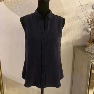 THEORY silk blouse size M